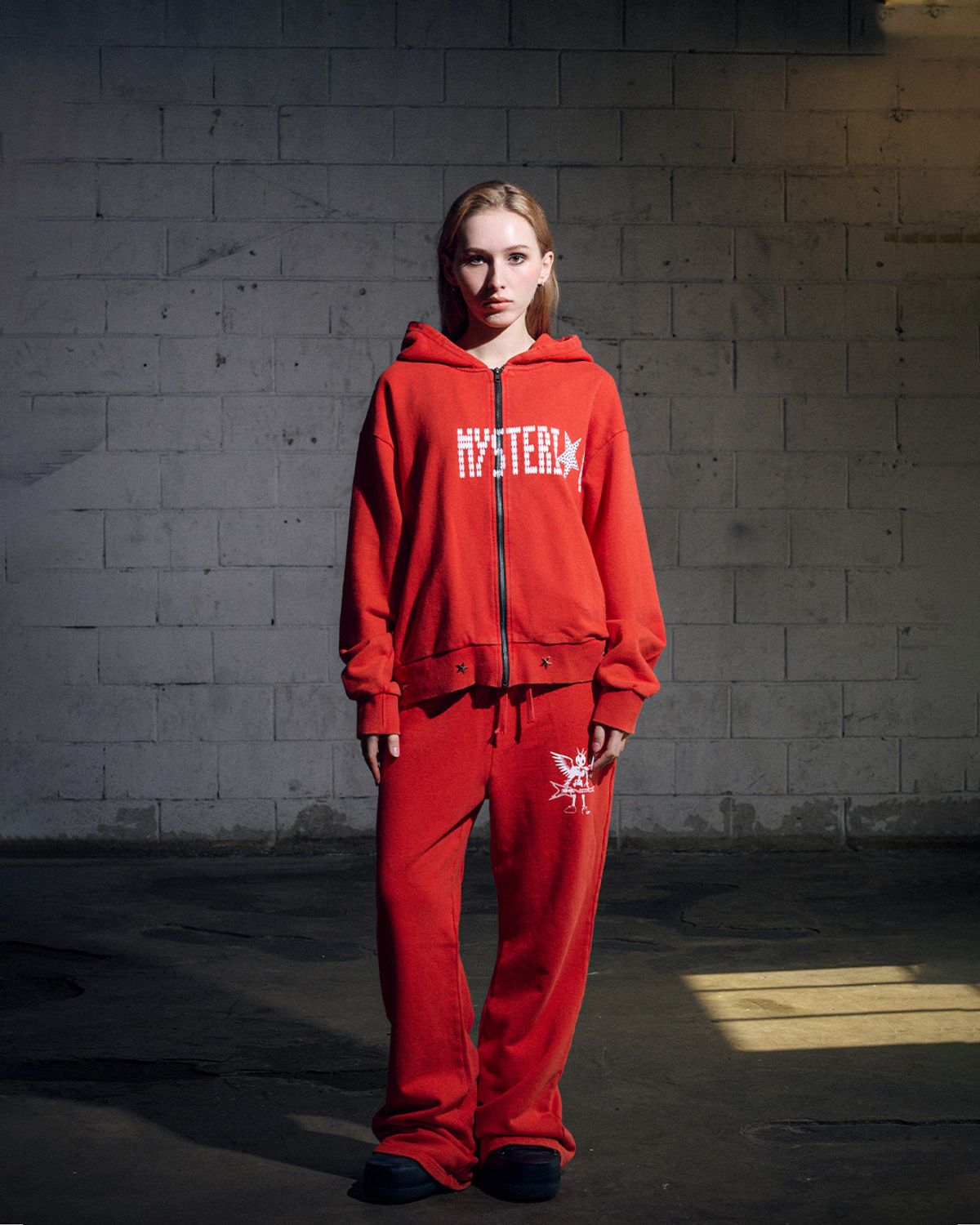 엔엔피스(NNPCS) Mysterious Hood Zipup (RED)