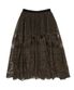 레이스 플레어 롱 스커트 브라운_FS1WS15F