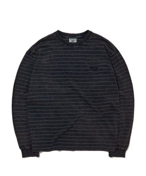 [TRAILWEAR]인디고 쟈카드 마린 긴소매 티셔츠 올리브_FS1KT91U