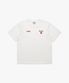 하트 로고 반팔 티셔츠 IVORY
