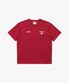 하트 로고 반팔 티셔츠 RED