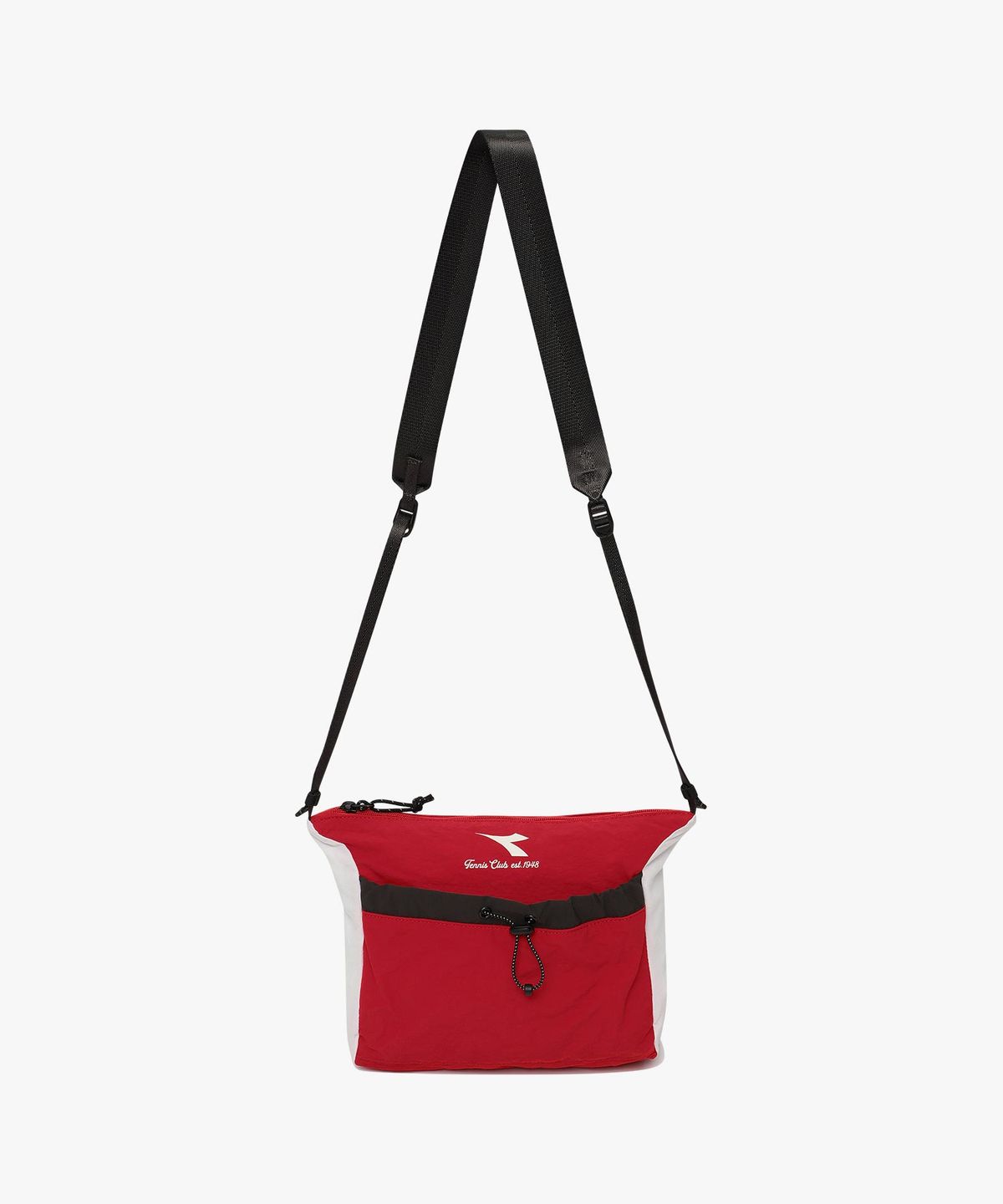 디아도라(diadora) 폴리모 나일론 미니백 레드 RED