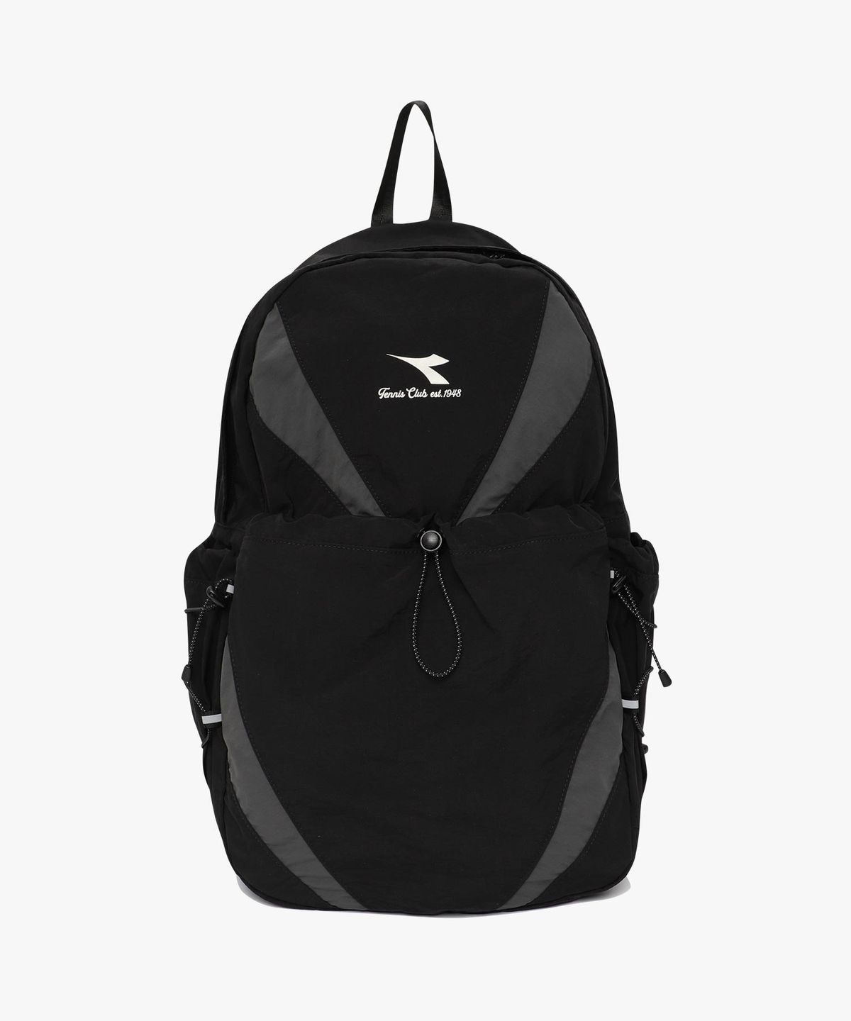디아도라(diadora) 폴리모 나일론 스트링백 BLACK