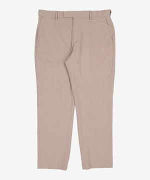 [쿨탠다드] 릴렉스드 테이퍼드 히든 밴딩 크롭 슬랙스 [라이트 베이지] 33