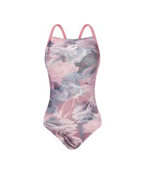 블루밍미스트 원피스 더블 크로스 스트랩 타이백 A6SL1LO63PNK