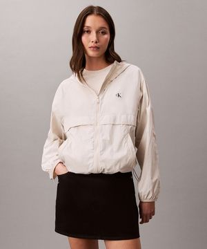 여성 숏 릴렉스드 패커블 윈드브레이커 47F508G 67U