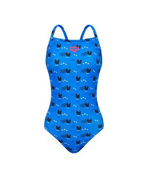 컬리팜 원피스 싱글 스트랩백 A6SL1CO05BLU