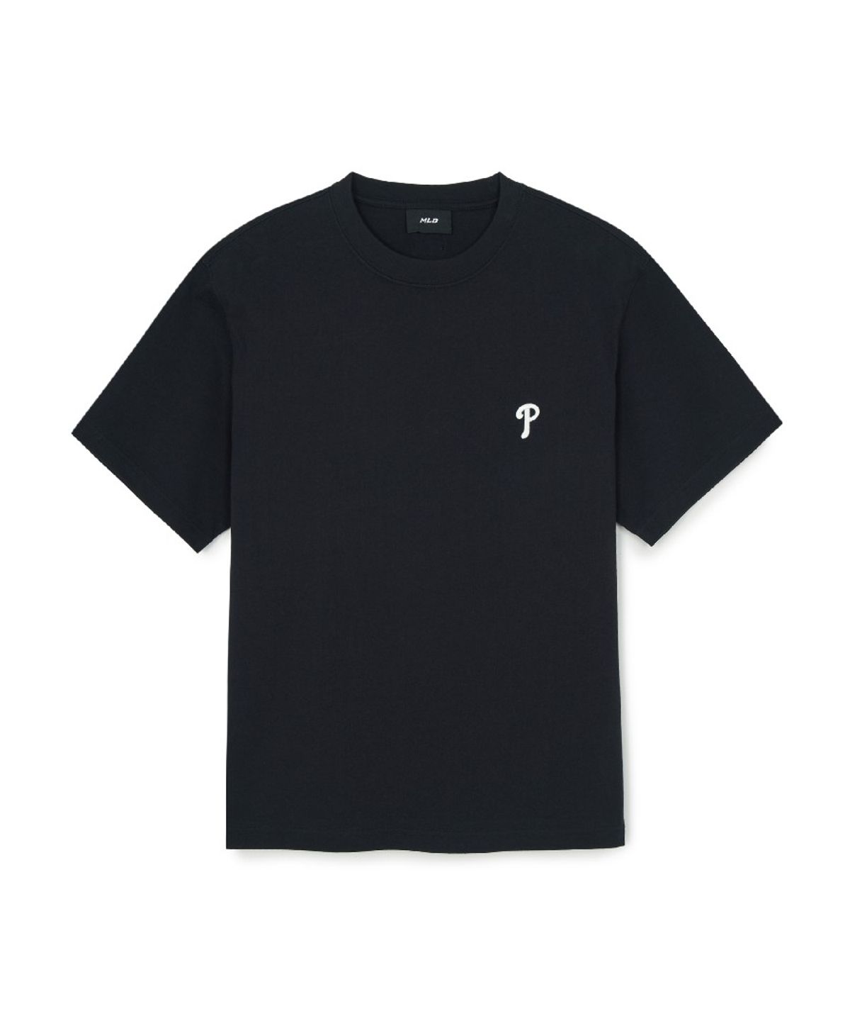 엠엘비(MLB) 베이직 헤비웨이트 오버핏 반팔 티셔츠 PHI (Black)