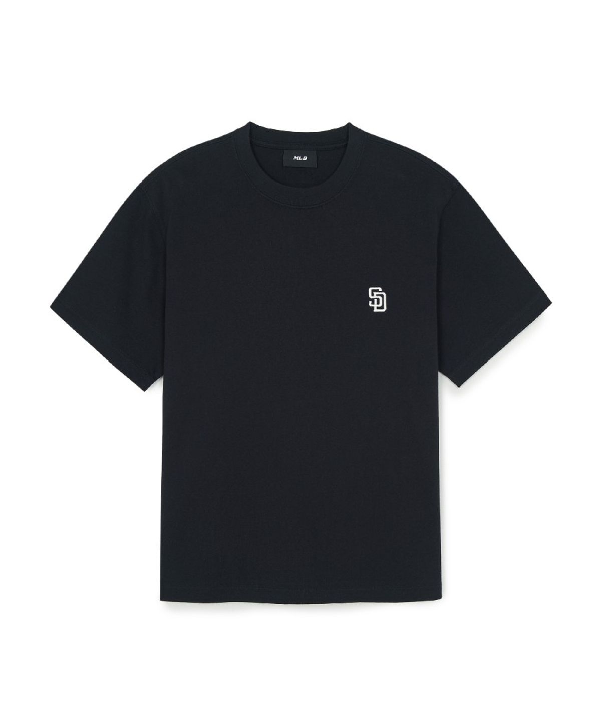엠엘비(MLB) 베이직 헤비웨이트 오버핏 반팔 티셔츠 SD (Black)