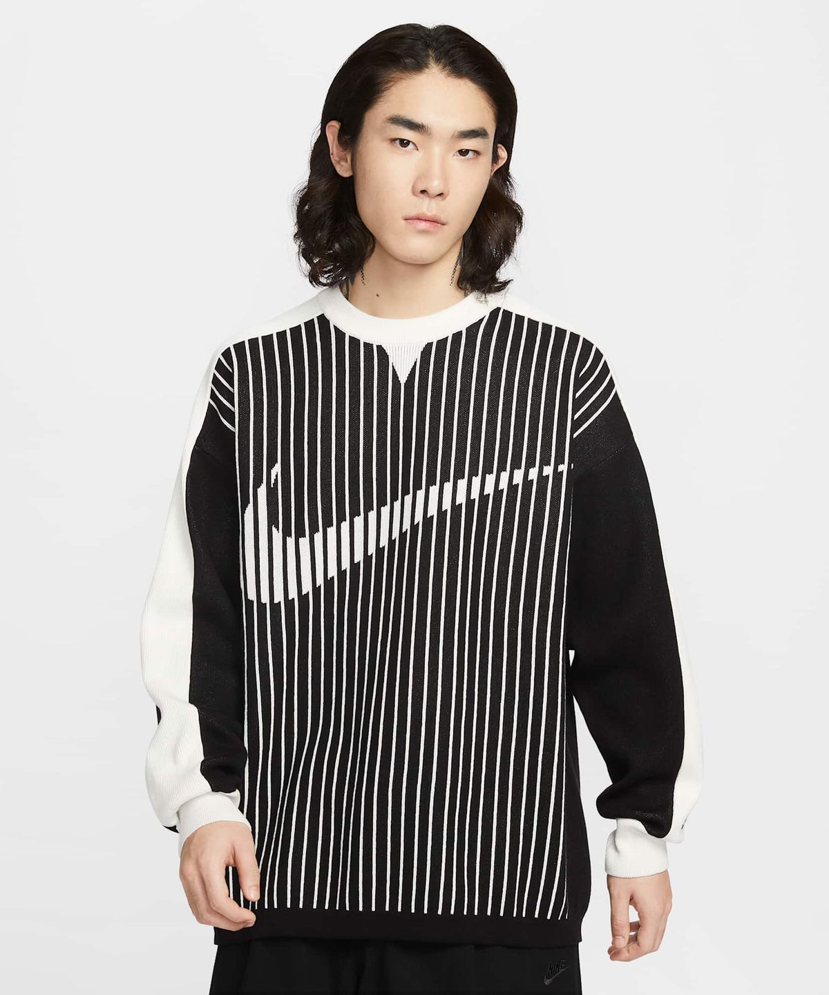 나이키(NIKE) 스포츠웨어 클럽 저지 스웨터 M - 블랙:세일 / II1197-010