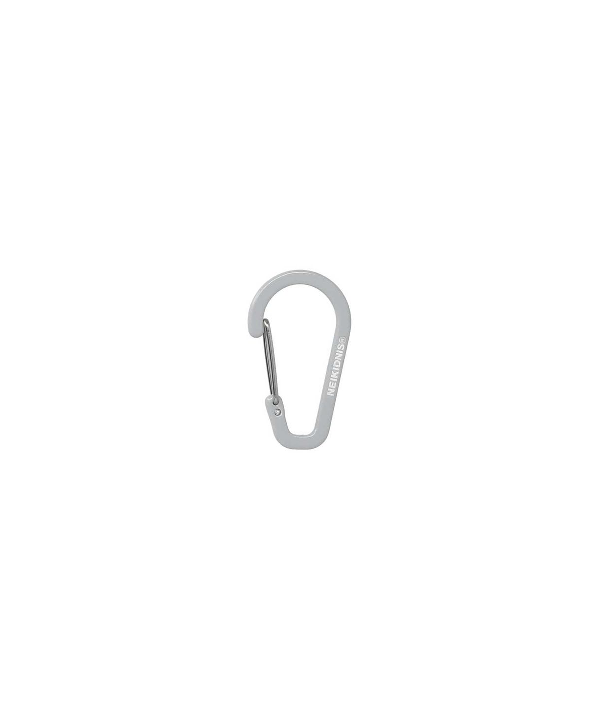 네이키드니스(NEIKIDNIS) 로고 카라비너 그레이