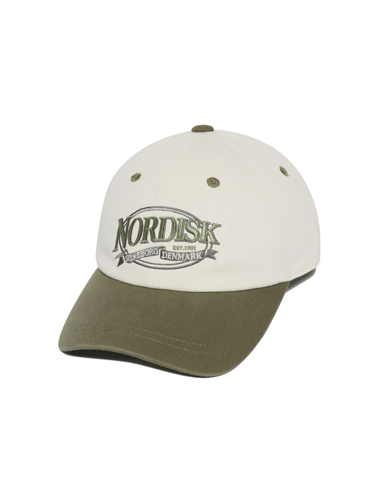 노르디스크(NORDISK) [비메이트] 그래픽 로고 볼캡_Light Khaki