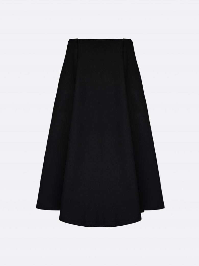 Grace Signature A-line Skirt (BLACK)