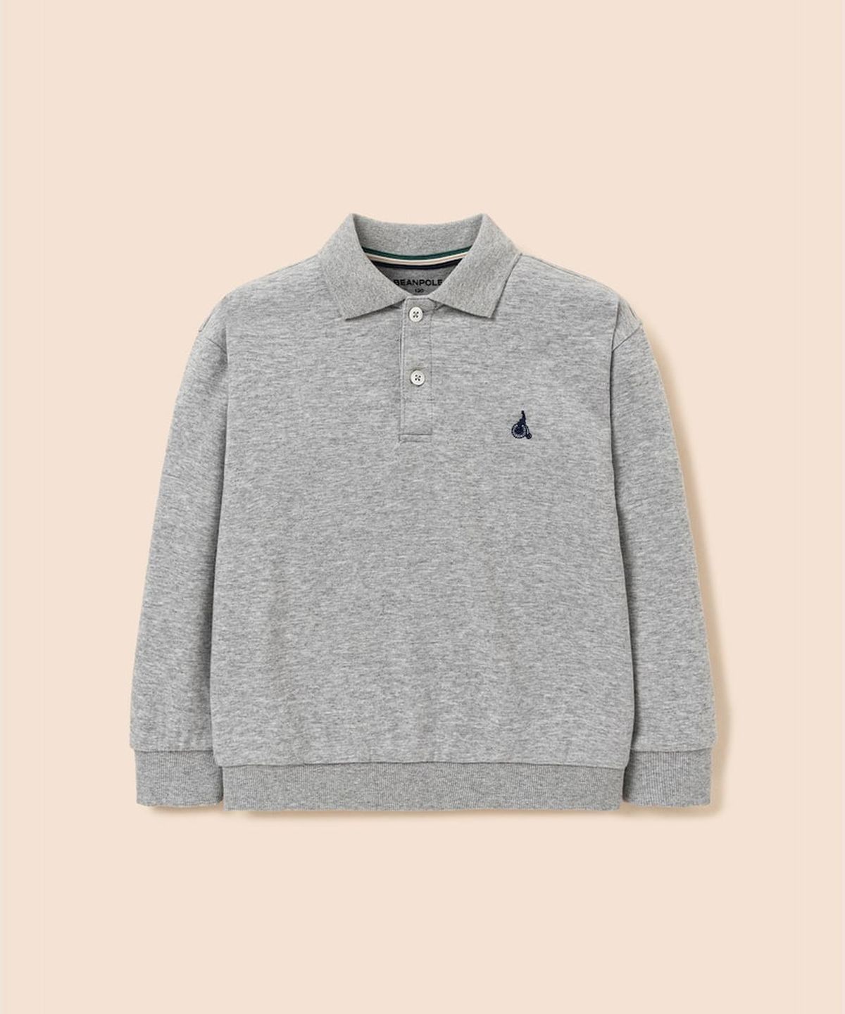 빈폴 키즈(BEANPOLE KIDS) [Essential] 요꼬 칼라 스웨트 셔츠  그레이 (BI6141UE53)