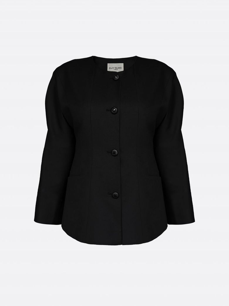 Grace Signature Tailored Jacket (BLACK)
