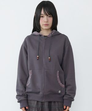 스타 하우스 후드집업 [빈티지 퍼플]