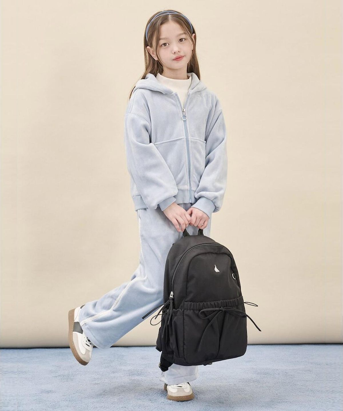 빈폴 키즈(BEANPOLE KIDS) 라이트 스트링 백팩  블랙 (BI61D2G505)