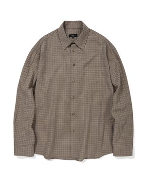 [스토커즈 PICK] VINTAGE CHECK SHIRTS (BEIGE)