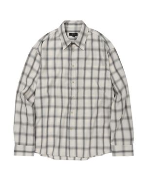 MILD CHECK SHIRTS (PALE GRAY)