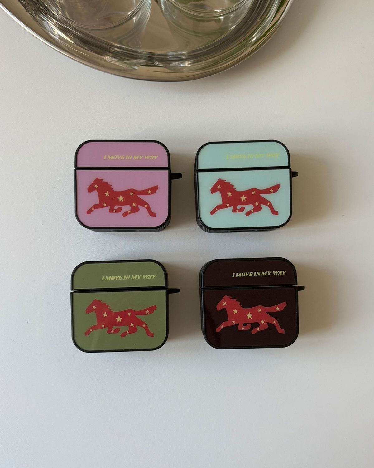 듀이(DEWY) Fire Horse airpods case 포니 범퍼 에어팟 케이스 (4 color)