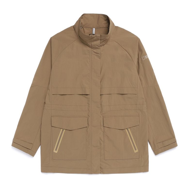N261WJP280 여성 어반 시티 중기장 자켓 N/BEIGE