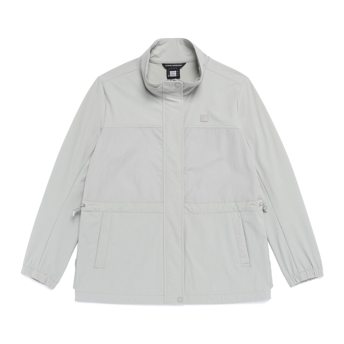 내셔널지오그래픽(NATIONALGEOGRAPHIC) N261WJP100 여성 스트레치 중기장 스탠드넥 점퍼 LIGHT KHAKI