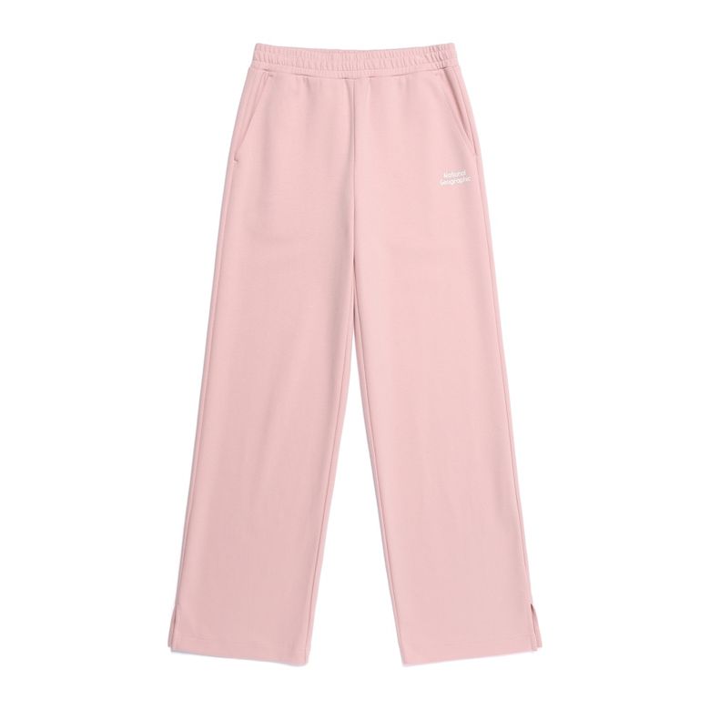 N261WPT020 여성 론트라 세미루즈핏 스트레이트 팬츠 SILVER PINK