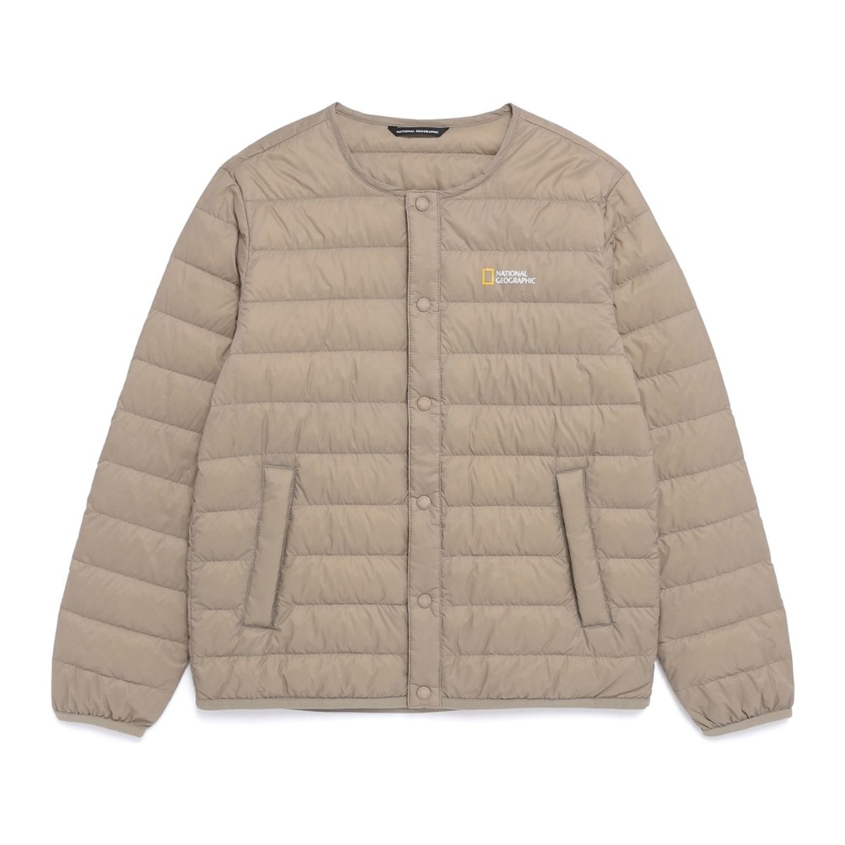 내셔널지오그래픽(NATIONALGEOGRAPHIC) N261UDW910 케루스 경량 구스다운 점퍼 OAK BEIGE