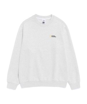 N261USW910 폴하스 스몰로고 맨투맨 OATMEAL