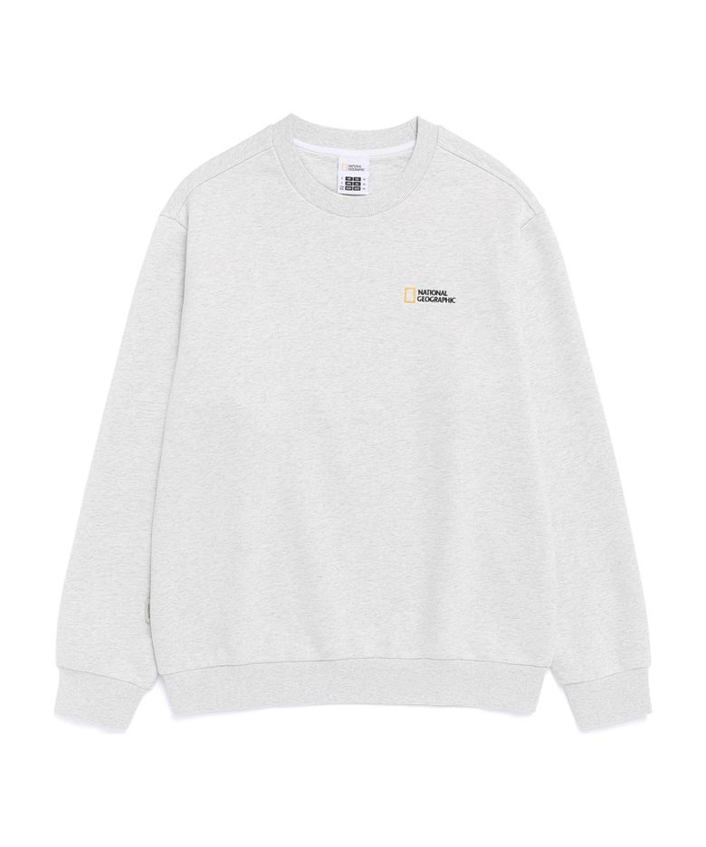 N261USW910 폴하스 스몰로고 맨투맨 OATMEAL