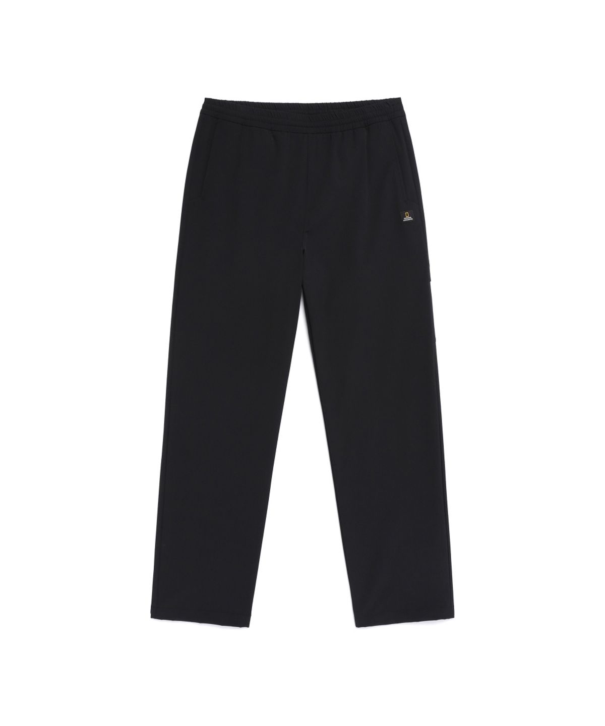 내셔널지오그래픽(NATIONALGEOGRAPHIC) N261UPT090 리오 스트레치 베이직핏 스트레이트 팬츠 BLACK