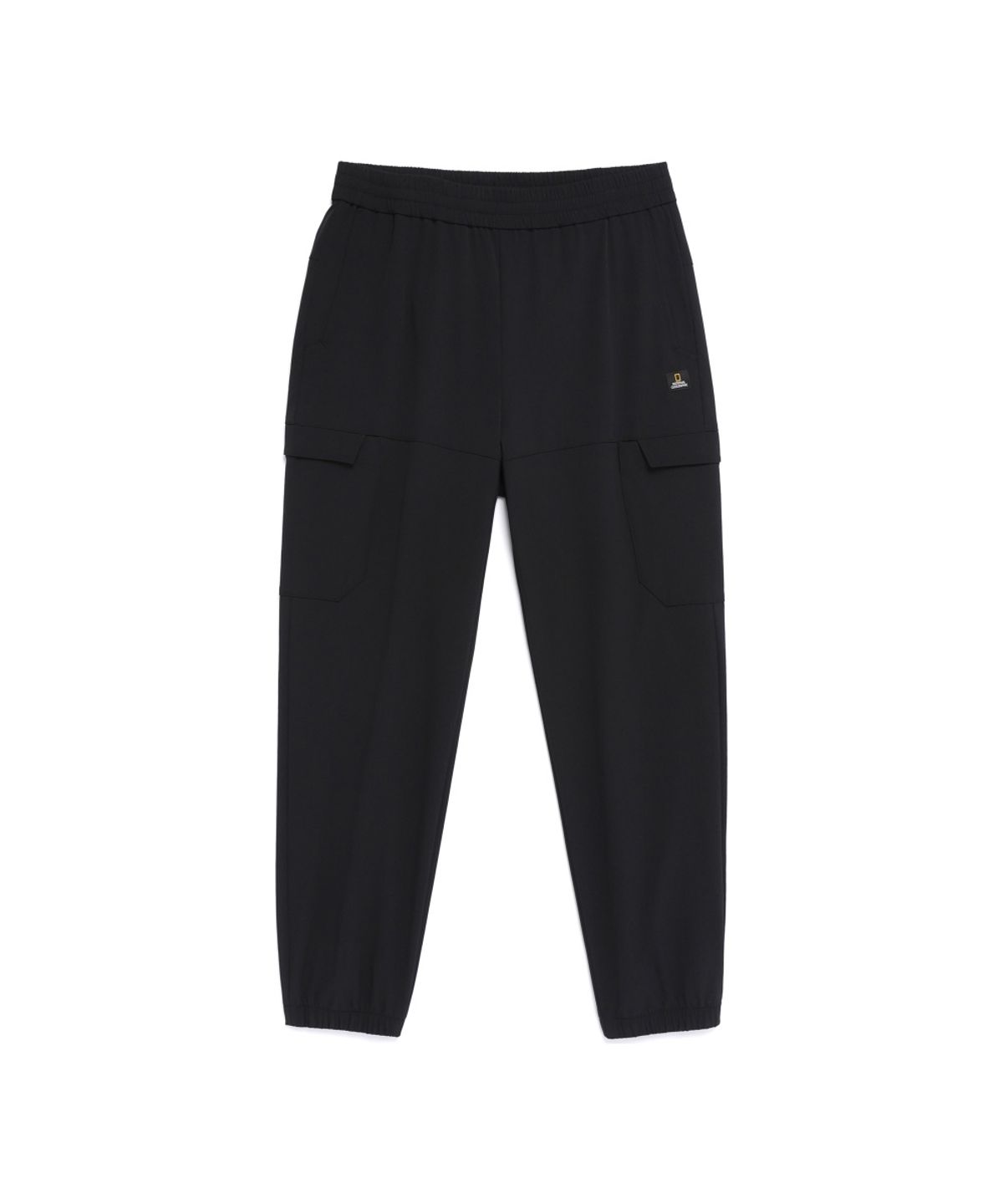 내셔널지오그래픽(NATIONALGEOGRAPHIC) N261UPT991 리오 스트레치 베이직핏 조거 카고 팬츠 BLACK