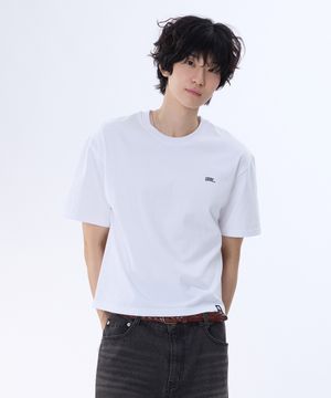 모던 보이 크롭 반팔티 GT-379_화이트