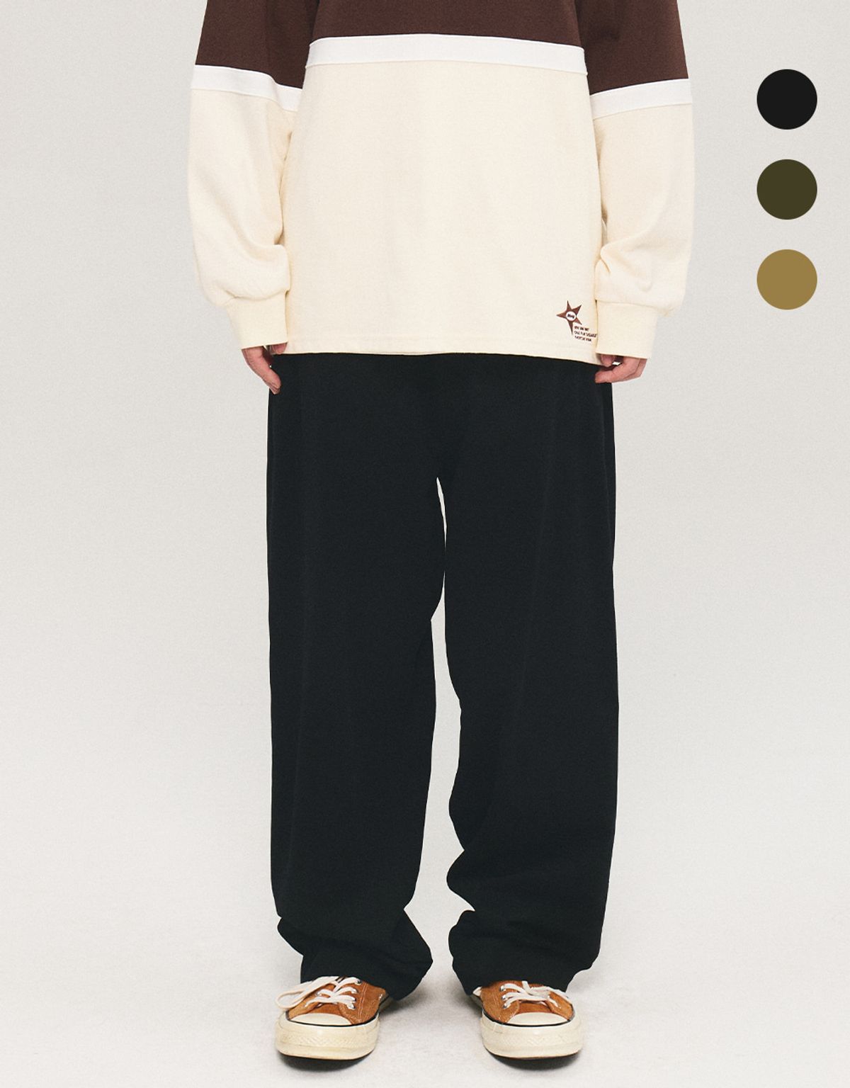 엠엠엘지(MMLG) [Mmlg] ESSENTIAL WIDE CHINO PANTS (3COLOR)