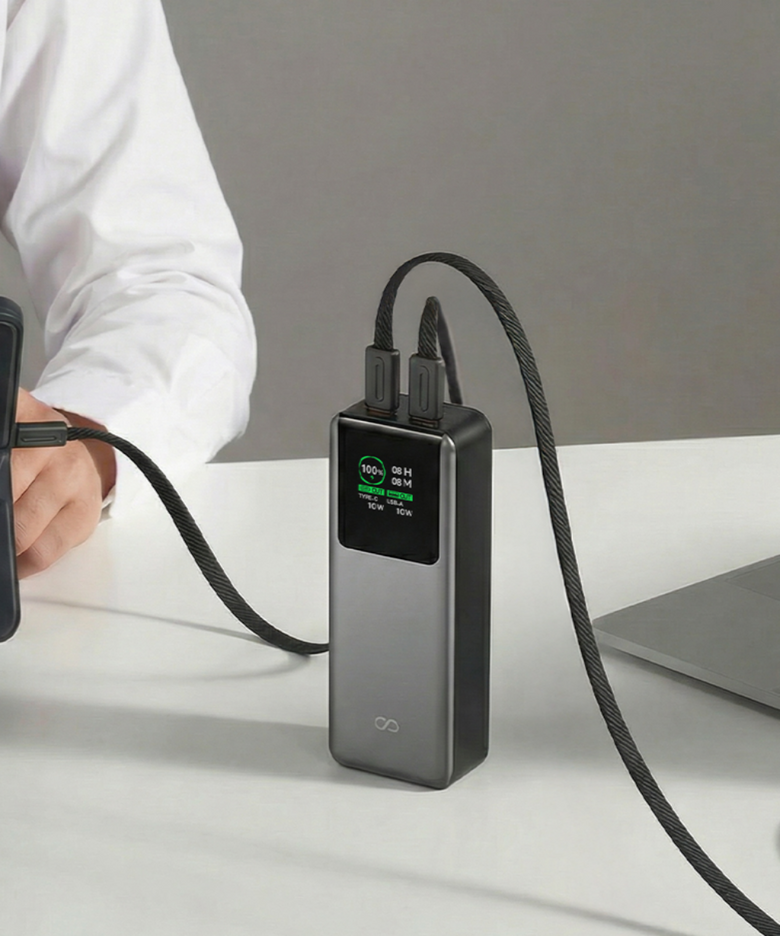 퀵차지탱크 대용량 보조배터리 PD 100W 20000mAh 3.6V 고속충전