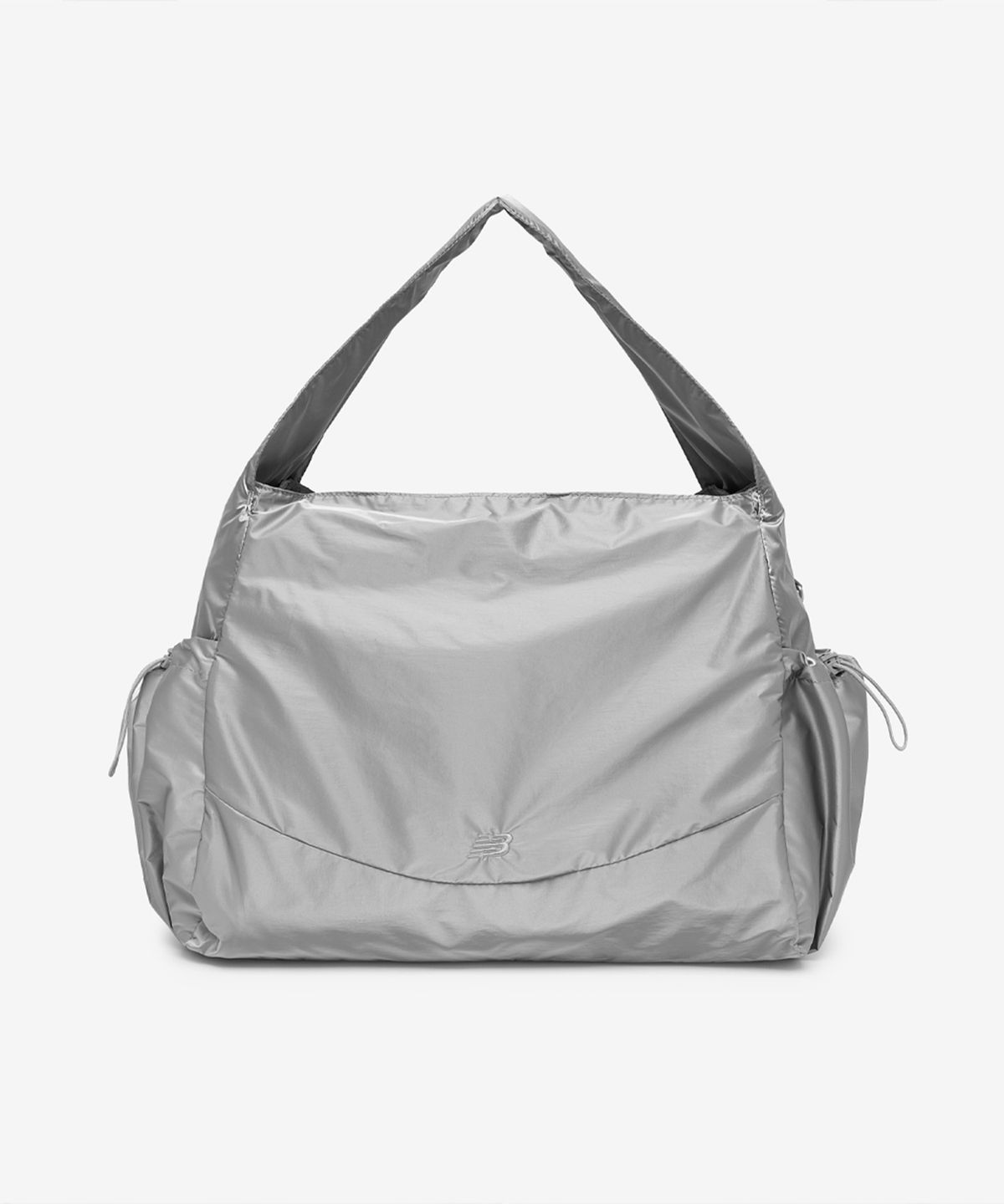 뉴발란스(NEW BALANCE) NBGCGSW107 / 글로시 빅 숄더토트백 (SILVER)