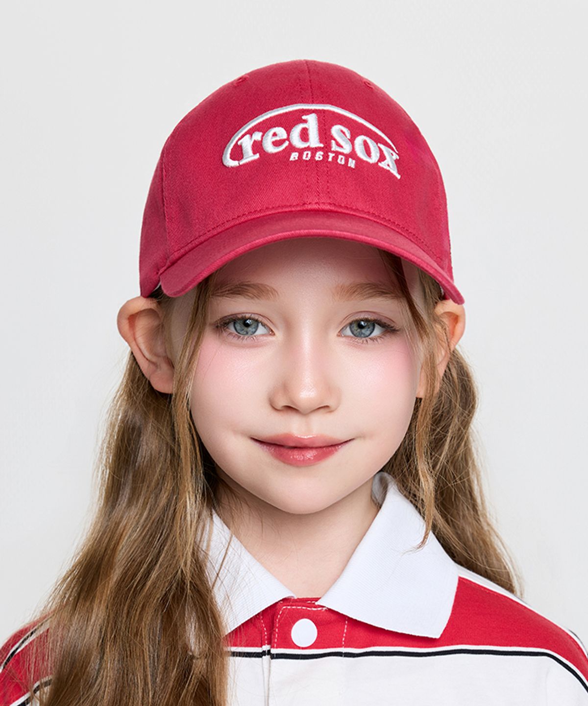 엠엘비 키즈(MLB KIDS) 젤리 볼캡 BOS (Red)