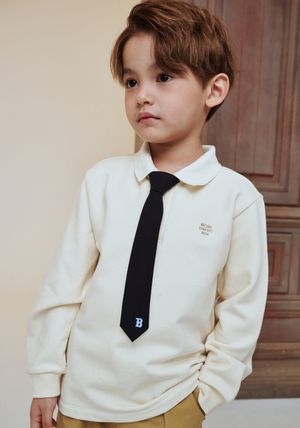 BA11TS01IV 아이보리 요꼬 카라 티셔츠