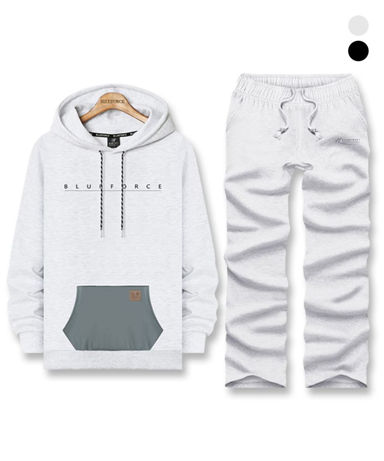 [SET] 린터킹 후드티 데일리 스웨트 트레이닝 세트
