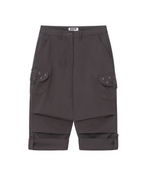 하우스 포켓 카프리 팬츠 [빈티지 퍼플]