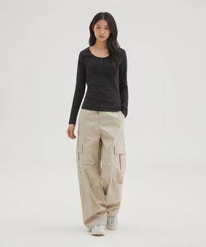 와이드 카고 팬츠_SPTCG23G03