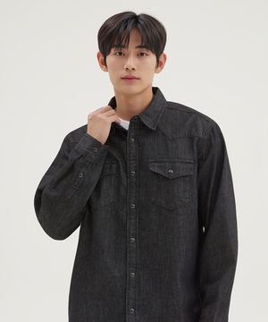 웨스턴 데님 셔츠_SPYJG23CY1