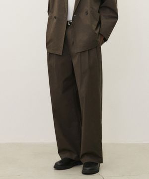 컴포트 코튼 와이드3 팬츠 보그