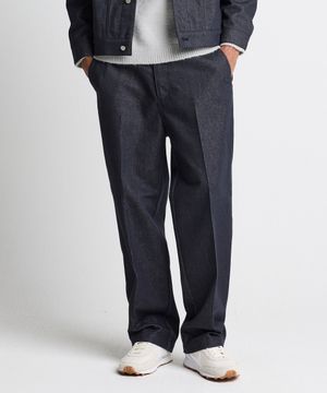 CODIGALLERY 시티 컴포트 논페이드 팬츠 다크 네이비 (스트레이트핏)_CPAVC02NS7