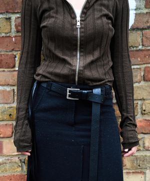 Overcast Long Belt_Black