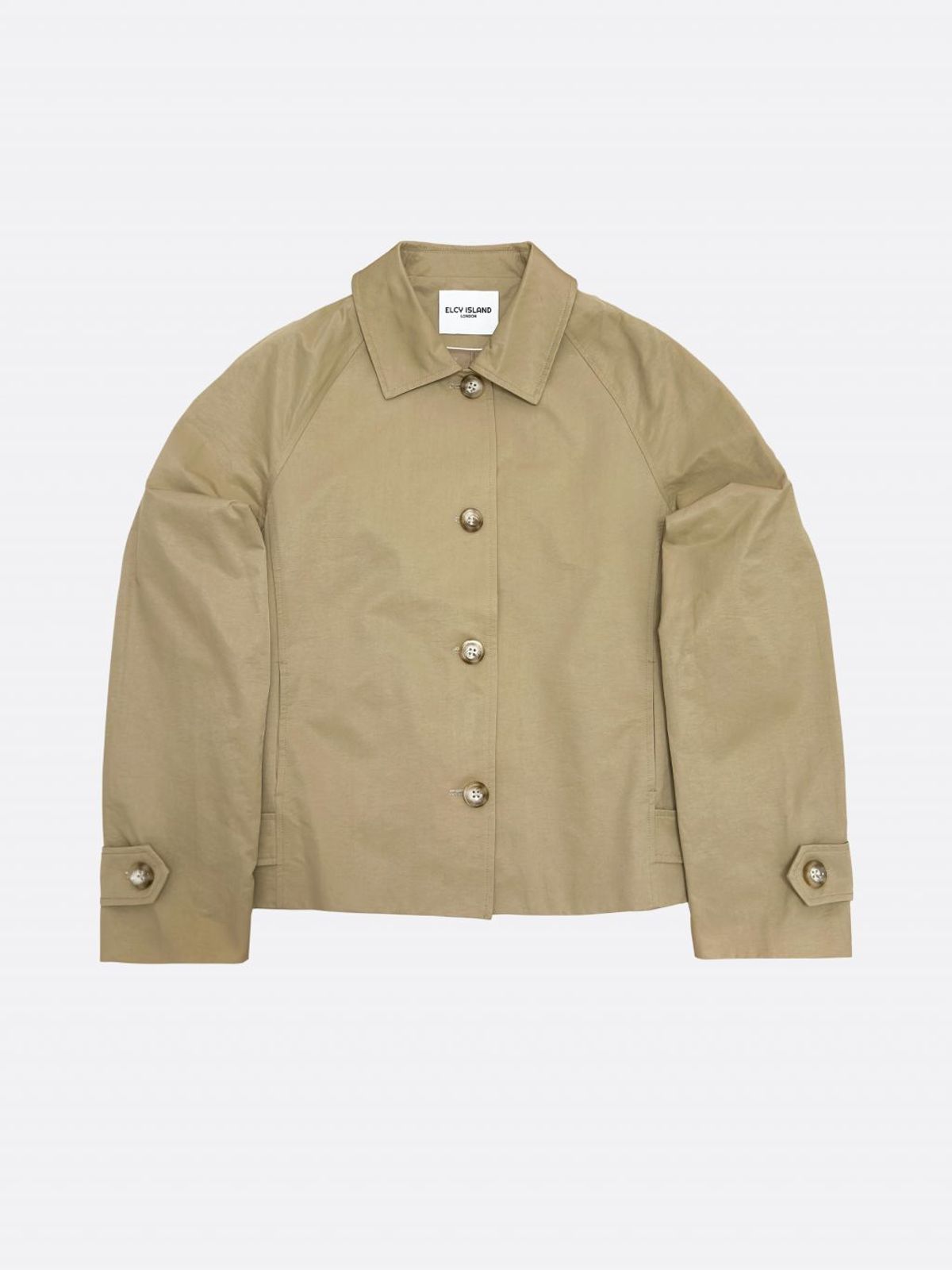 엘시 아일랜드(ELCY ISLAND) Harper Trench Shorts Jacket