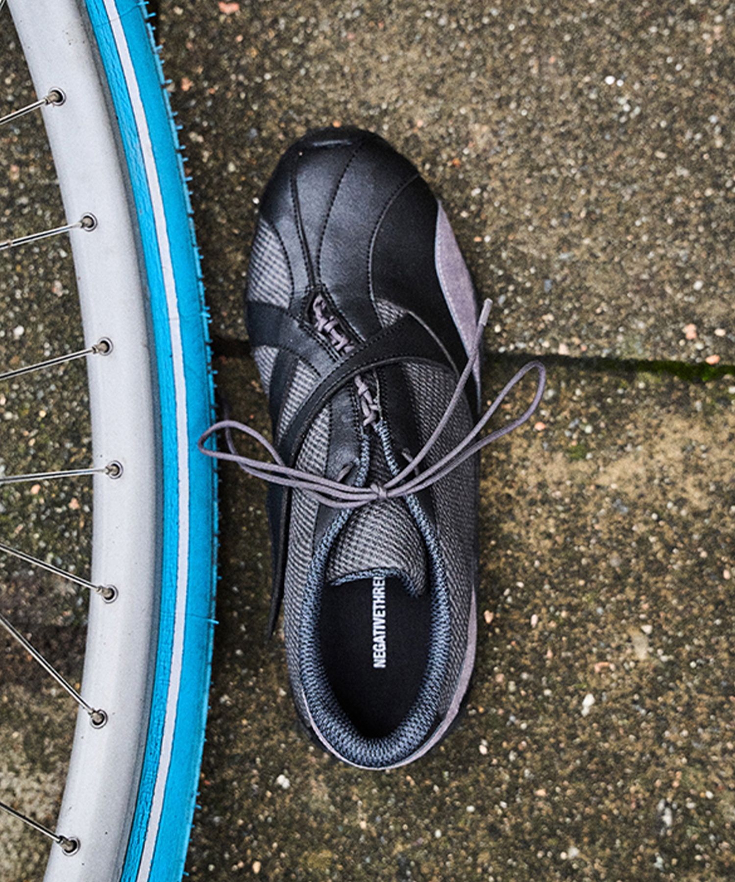 MUSINSA | NEGATIVE THREE Asymmetry No.3 Sneakers_Multi Charcoal
