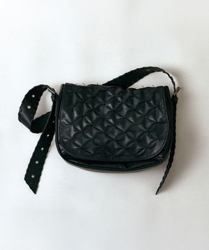 Wrinkled Hobo Bag_Black