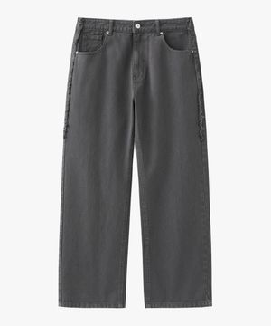 컷오프 다잉 팬츠 차콜