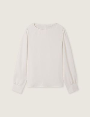 베이직 라운드넥 블라우스_RMBLG12R04